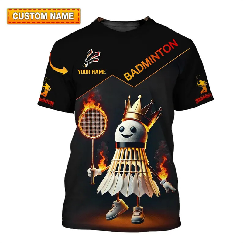 Badminton Aesthetic - Badminton Sport T-shirt Men's Clothing Cool