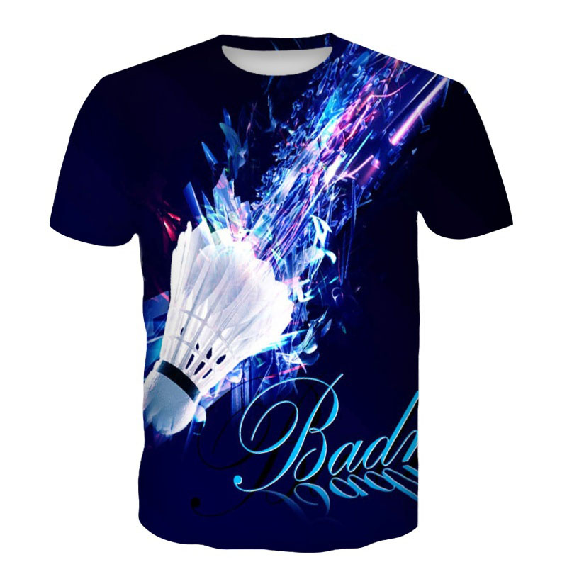 Badminton T-Shirts Shuttlecock - огляд і ціна Badminton Aesthetic