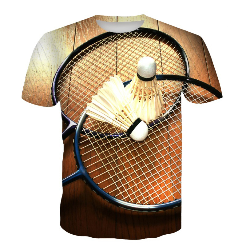 Badminton T-Shirts Shuttlecock - огляд і ціна Badminton Aesthetic