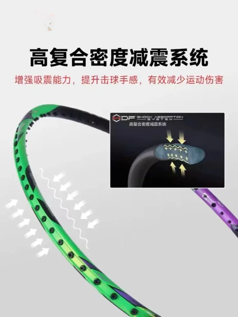 New LiNing-HALBERTEC ZhanJi 90 - огляд і ціна Badminton Yonex Nanoflare
