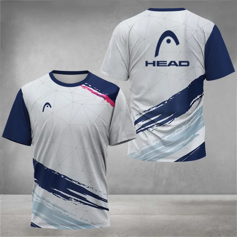 Summer Breathable Mens T Shirt - огляд і ціна Badminton Aesthetic