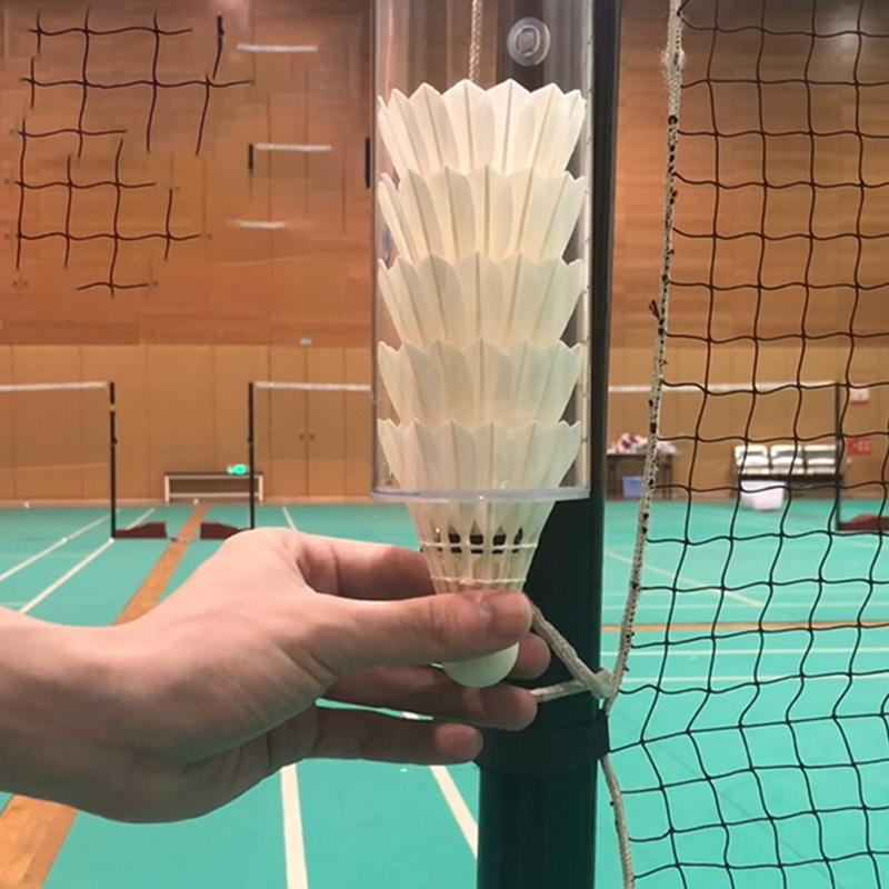 Shuttlecocks Storage Tube Badm - огляд і ціна Badminton Shuttlecock