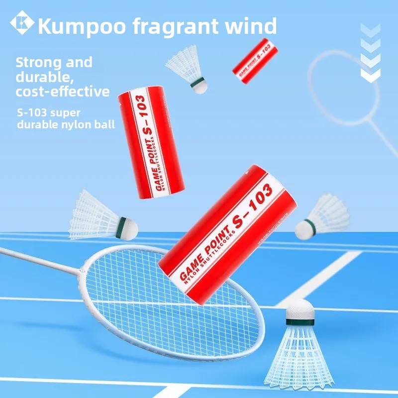 1tube 3pcs Kumpoo Badminton ba - огляд і ціна Badminton Shuttlecock
