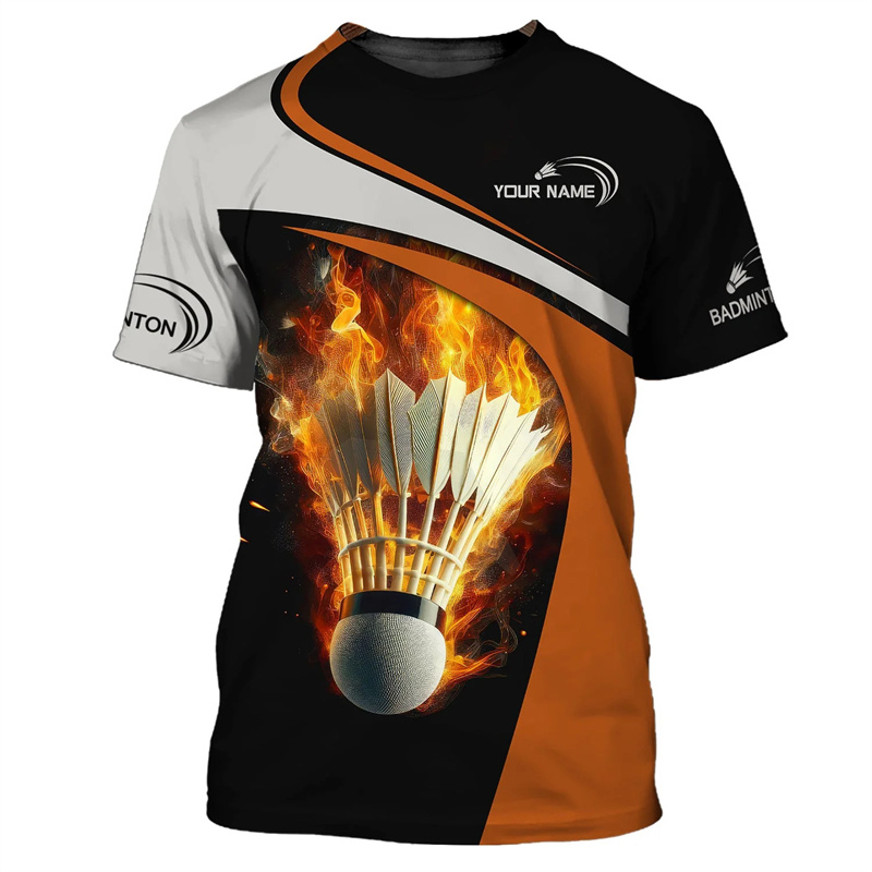 Badminton Sport T-shirt Men's  - огляд і ціна Badminton Aesthetic