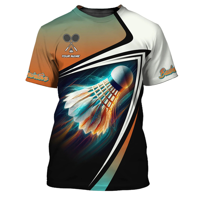 Badminton Sport T-shirt Men's  - огляд і ціна Badminton Aesthetic