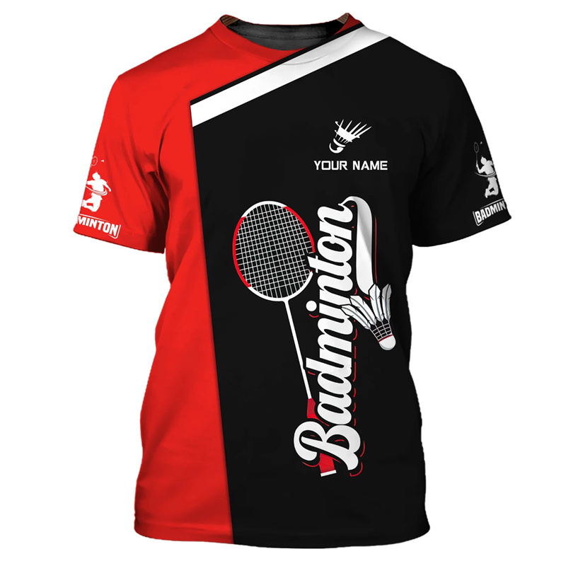 Badminton Sport T-shirt Men's  - огляд і ціна Badminton Aesthetic